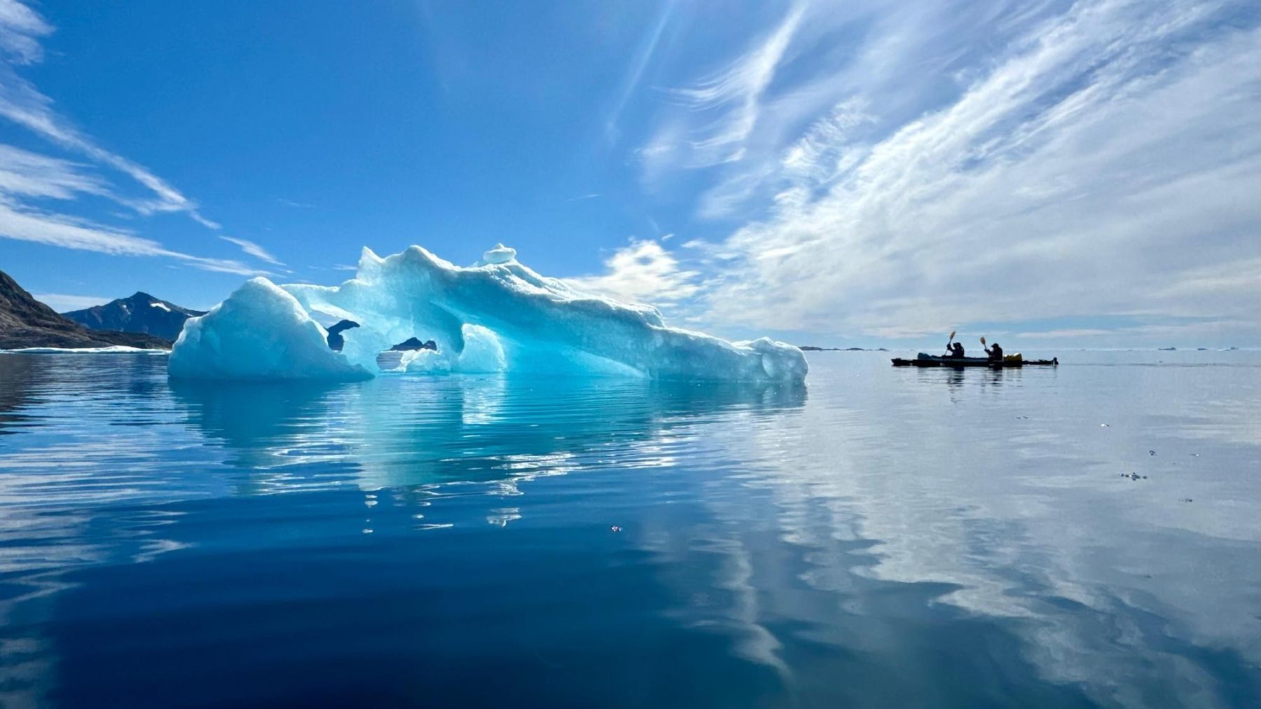 voyage kayak de mer au groenland