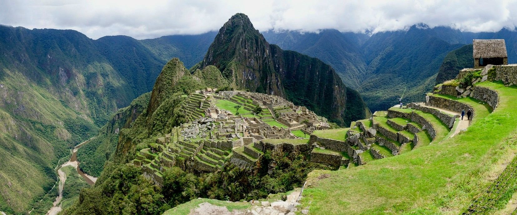 Vue sur le Machu Picchu au Pérou
