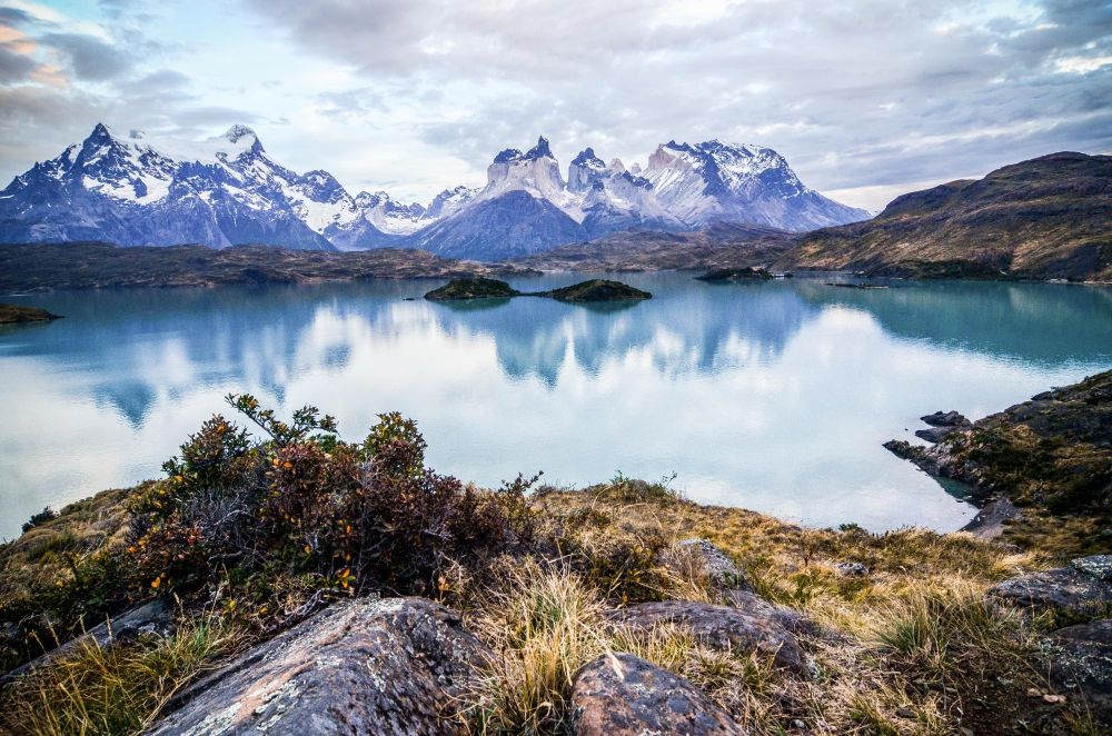 Sylvain Lefebvre vue sur le fitz roy en patagonie
