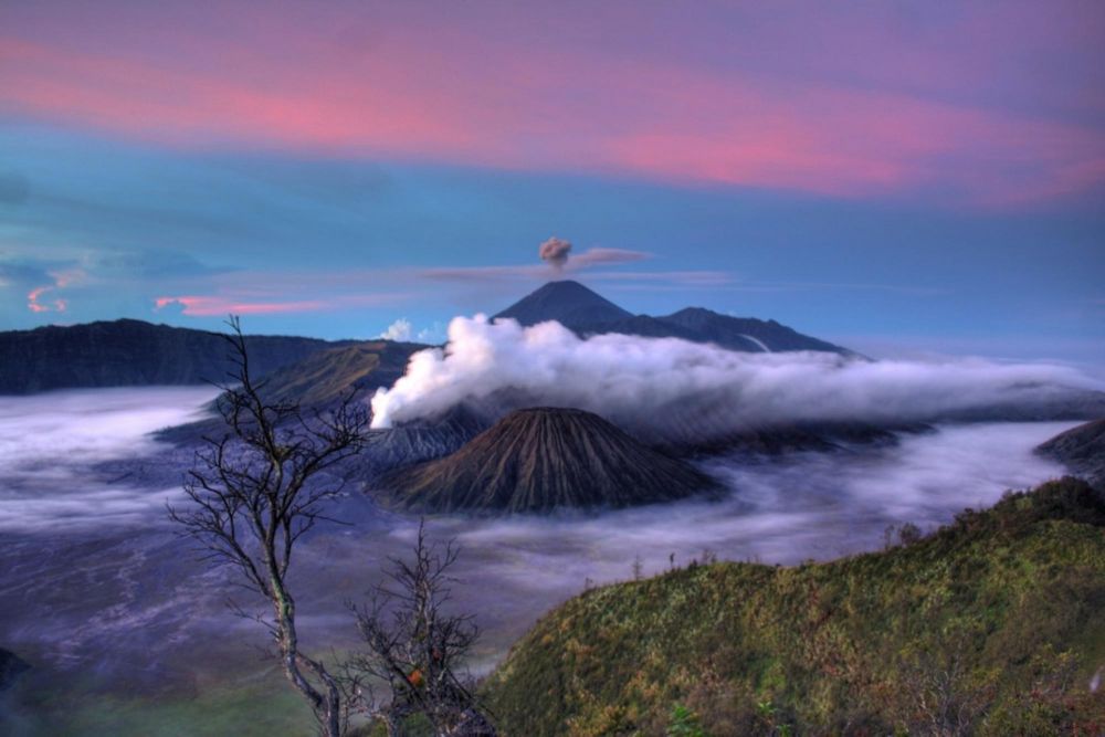 Caldeira du volcan bromo