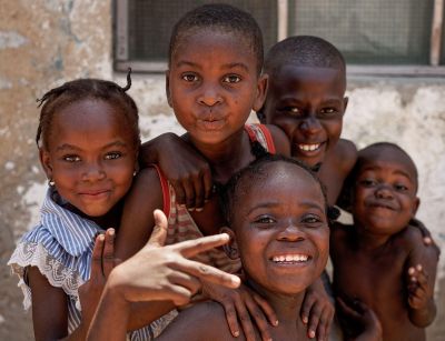 Enfants à Ilha de Mozambique