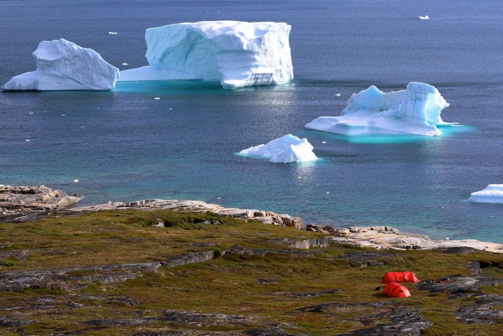 Baie de Disko au Groenland