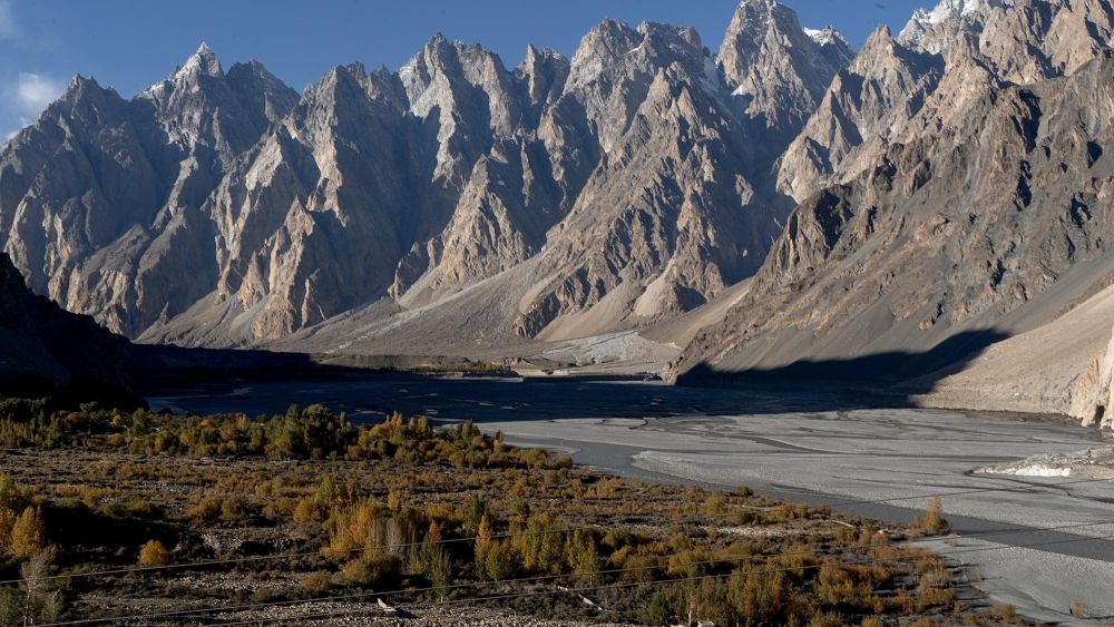 Passu Cones dans la vallée de Hunza