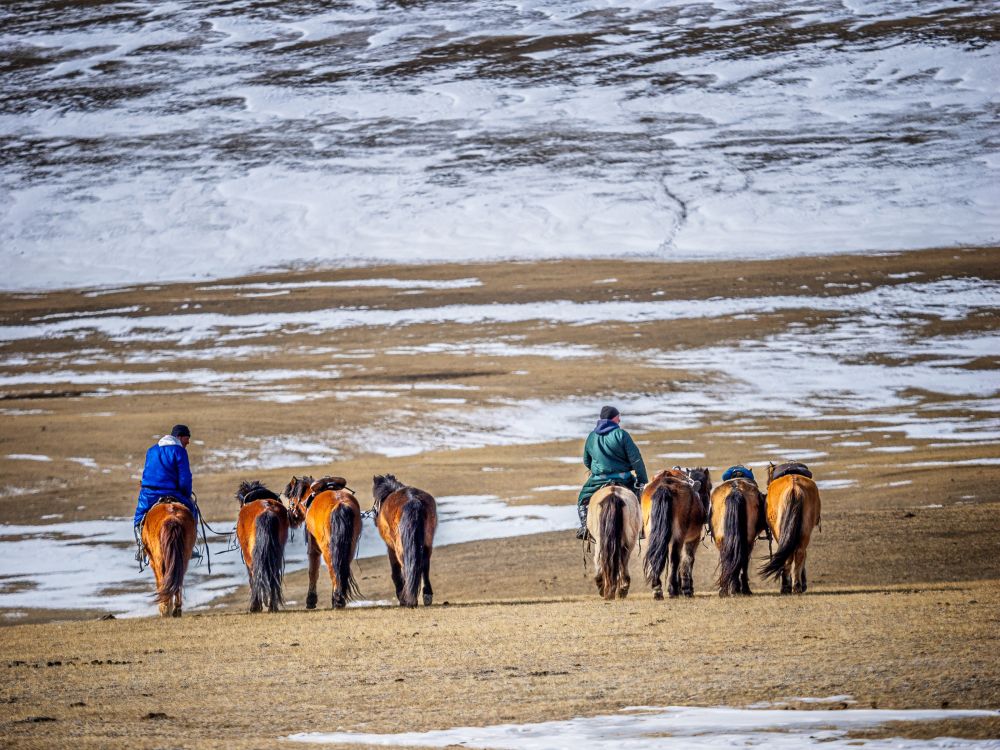 © Nicolas Fragiacomo - Darkhad à cheval Darkhad à cheval