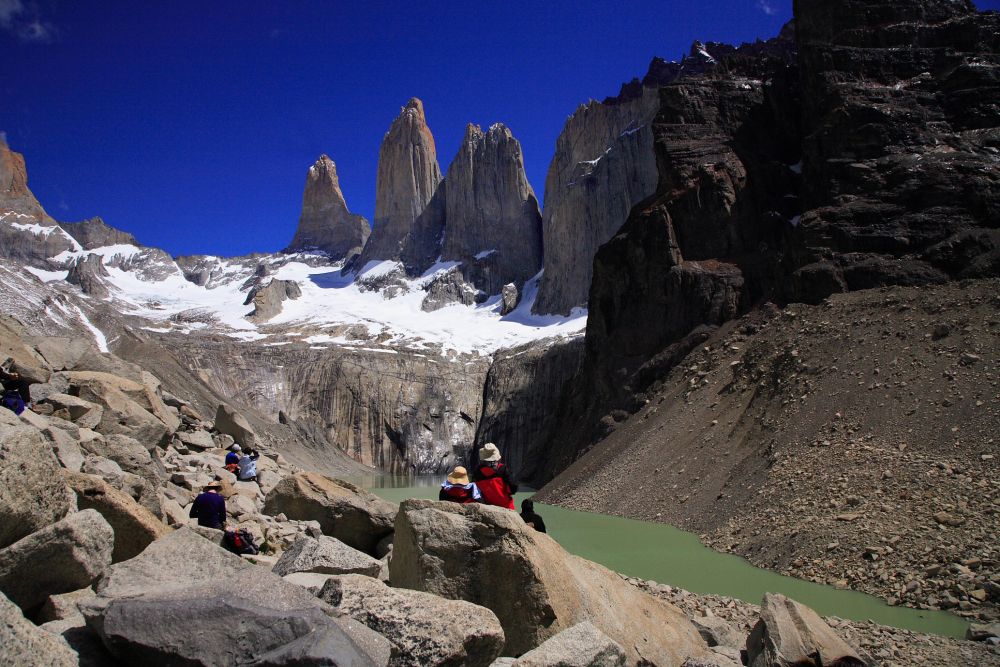 Les fameuses Torres del Paine, en Patagonie - Chili