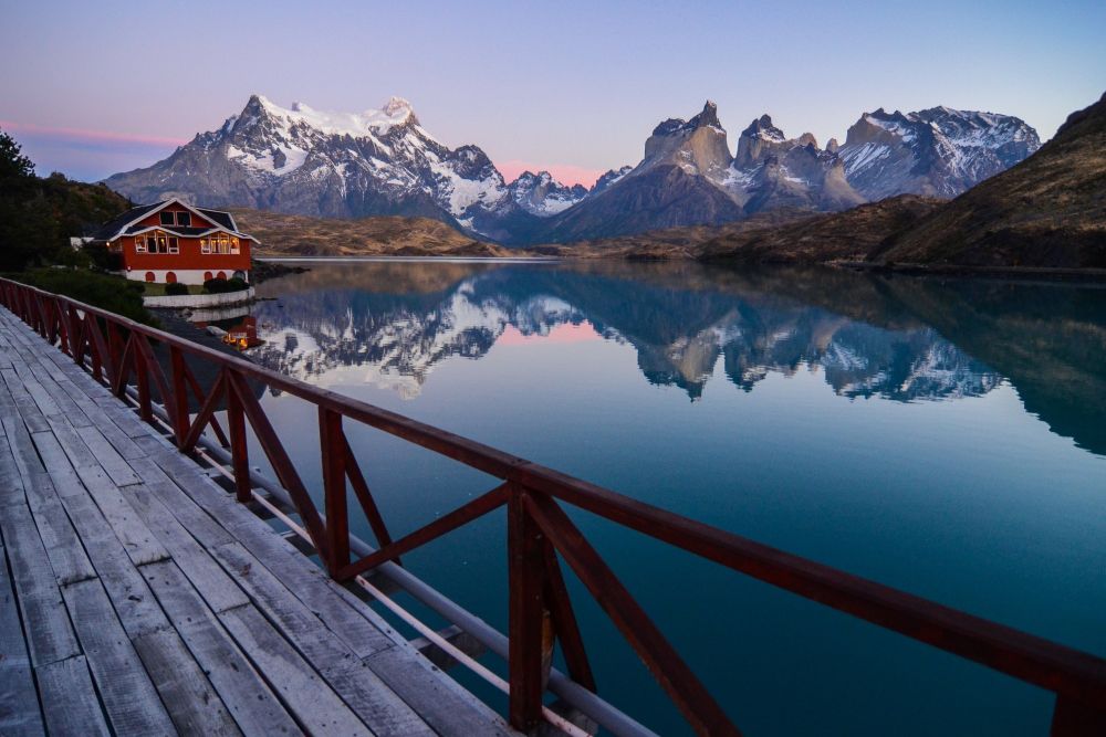 Magie des paysages dans le parc national Torres del Paine, Patagonie - Chili