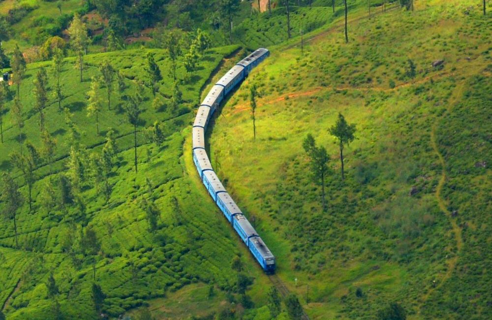 Train au Sri Lanka
