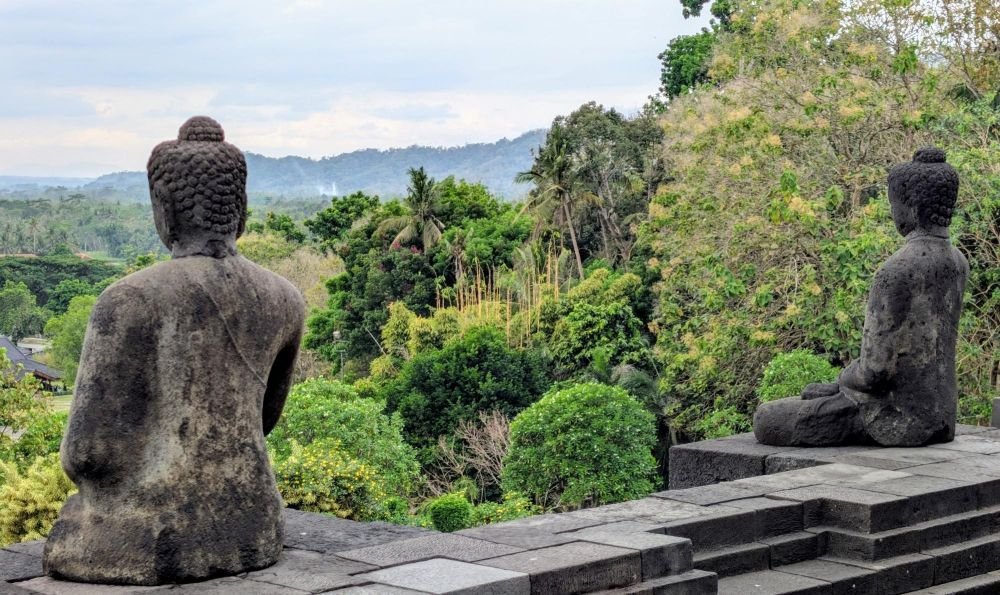 Temple de Borobodur à Java