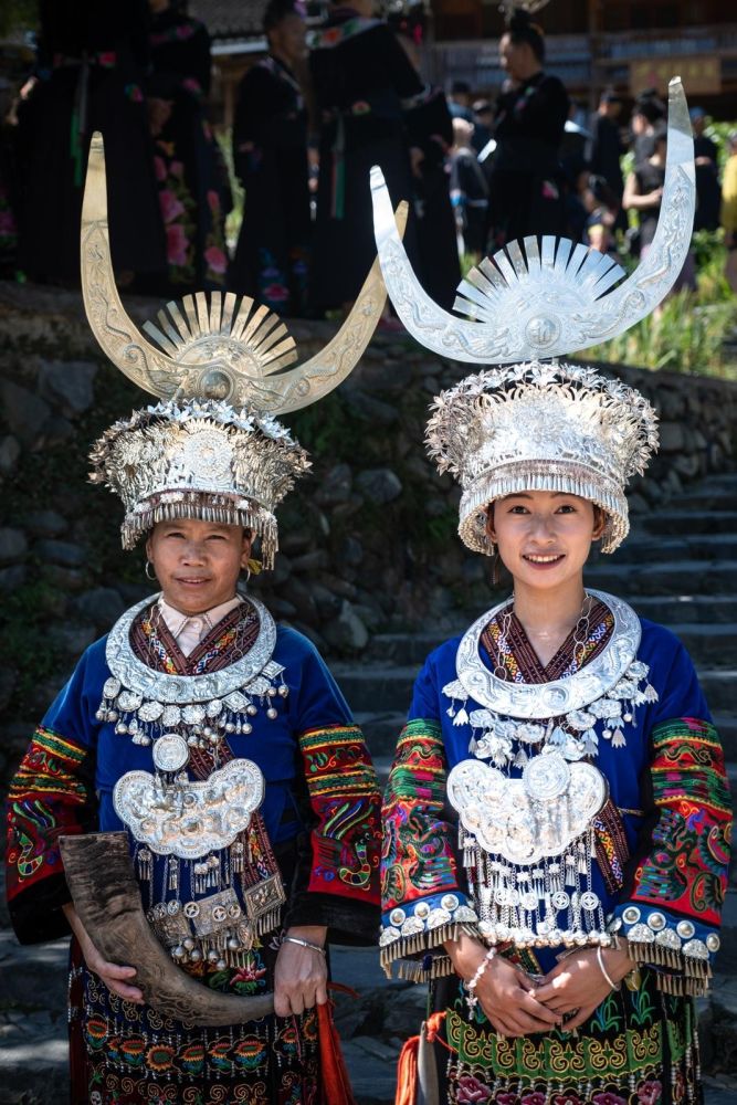 femmes Miao du village de Langde