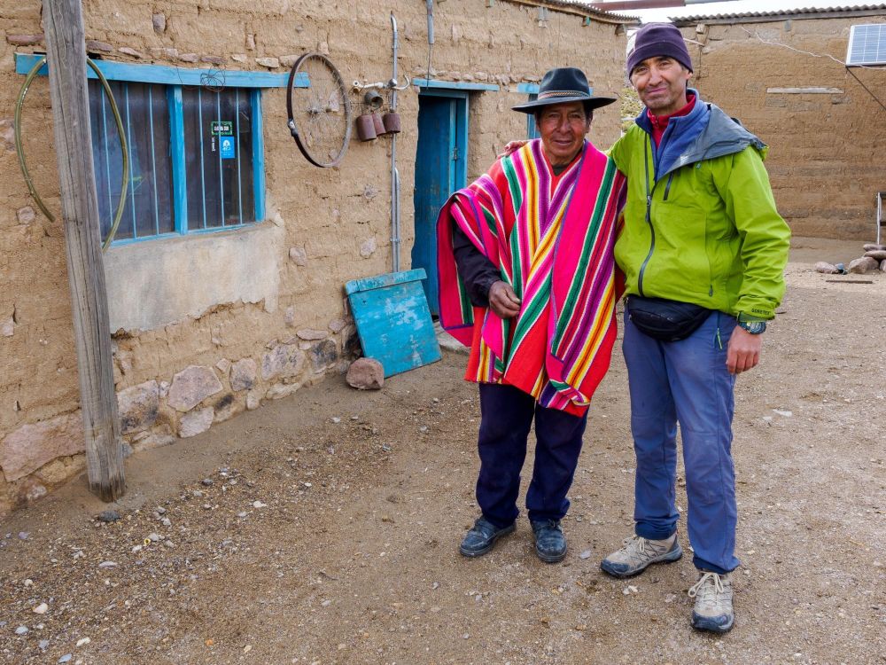 Eduardo votre guide avec Marcelino
