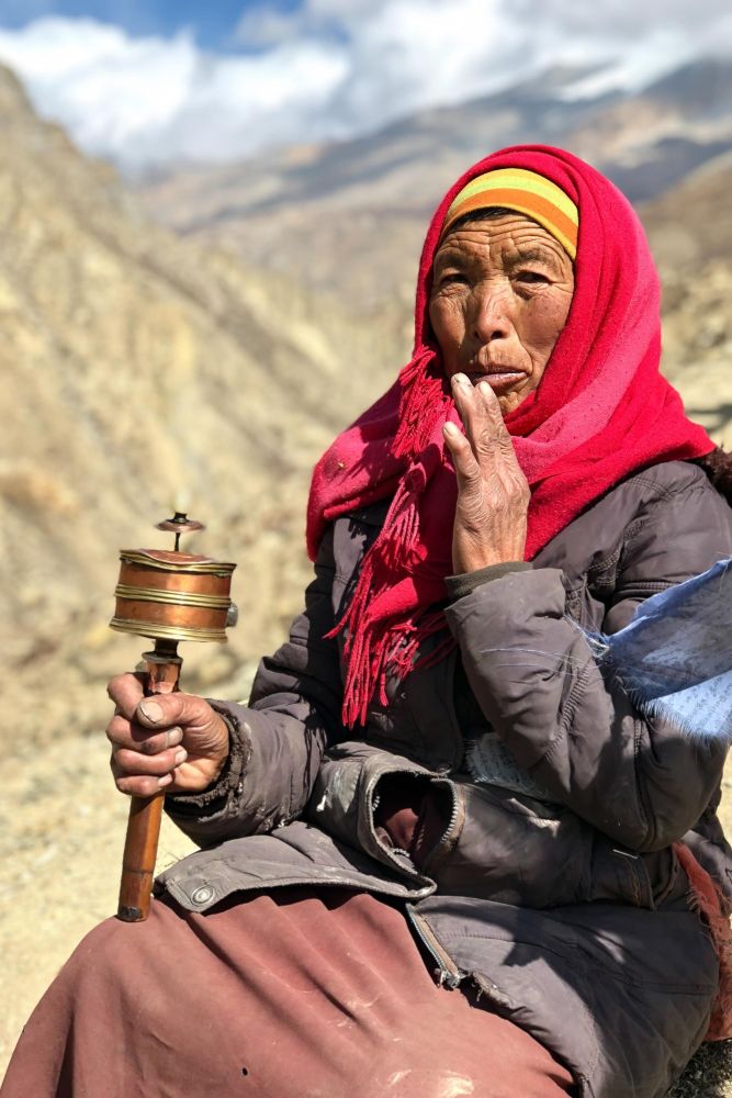 rencontre au détour d'un sentier, Annapurna