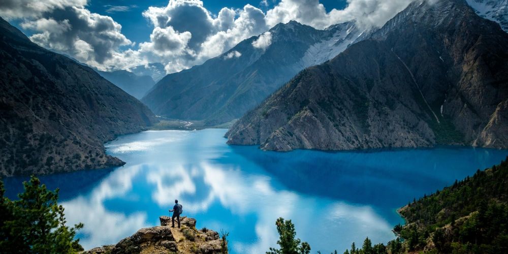 lac Phoksundo, Dolpo, Népal