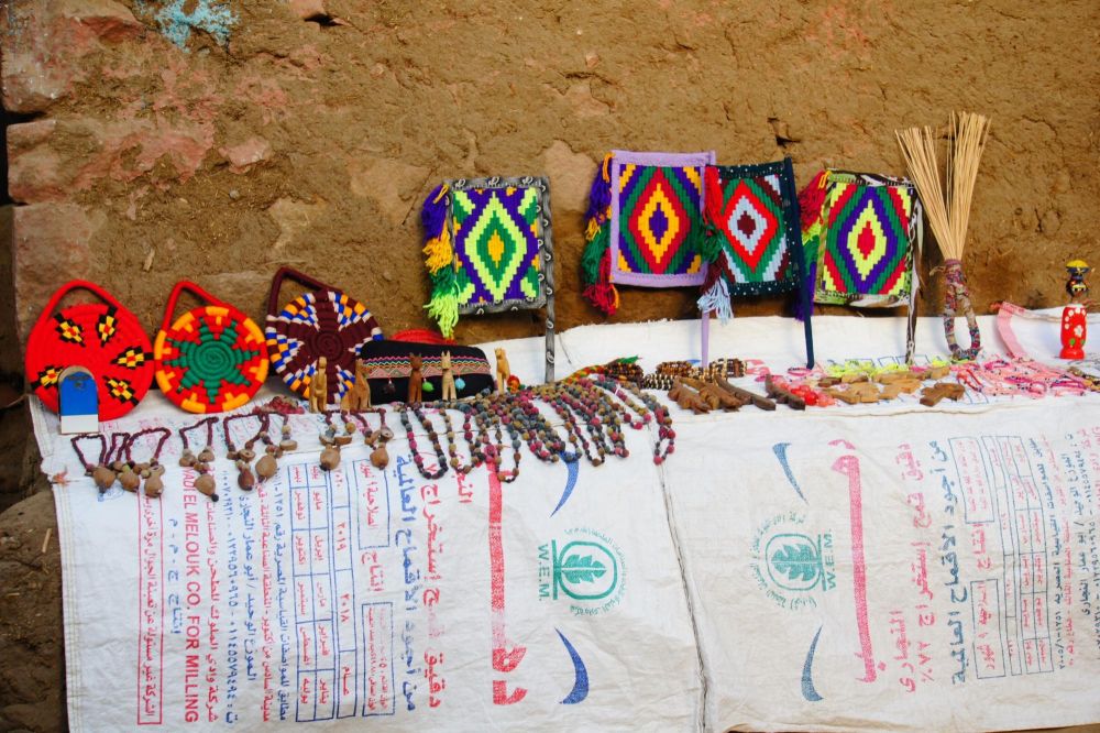 artisanat Nubie Egypte le long du Nil