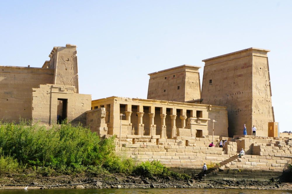 Temple de philae  croisière le Nil en sandal Egypte Philae