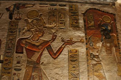 Tombeau royal Vallée des Rois Louxor Egypte