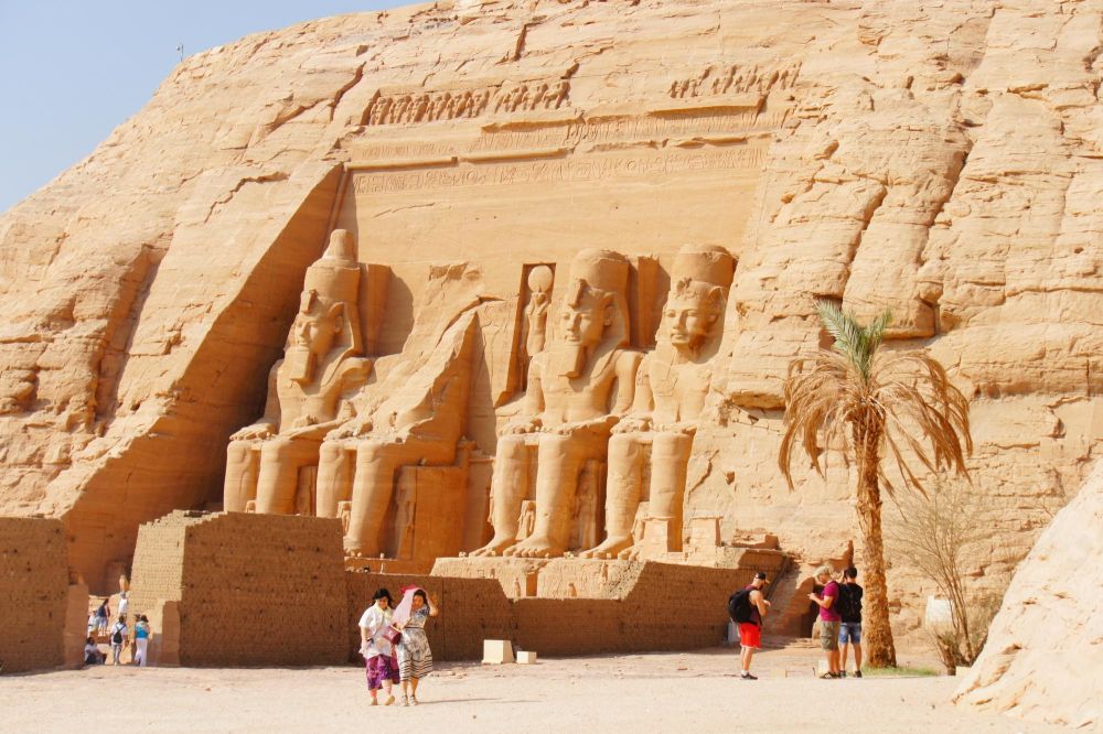 Temple Abu Simbel Lac Nasser Egypte