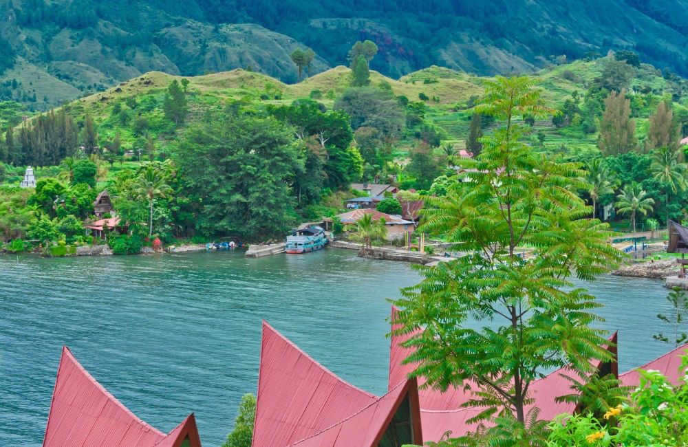 Lac Toba à Sumatra