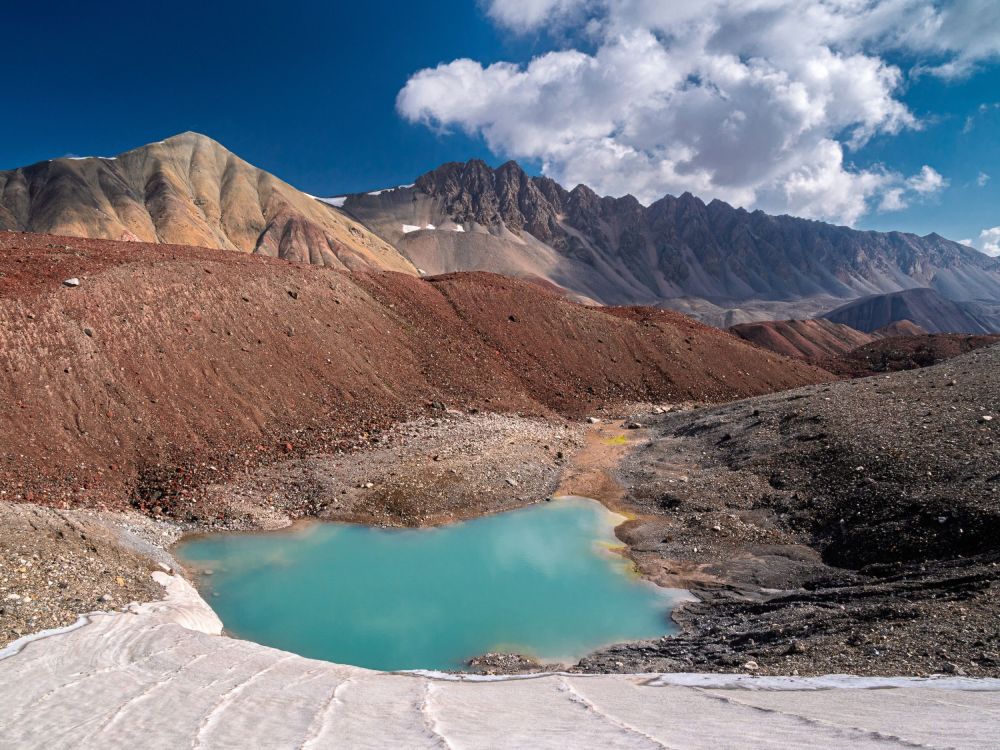 Paysage incroyable au coeur du Pamir