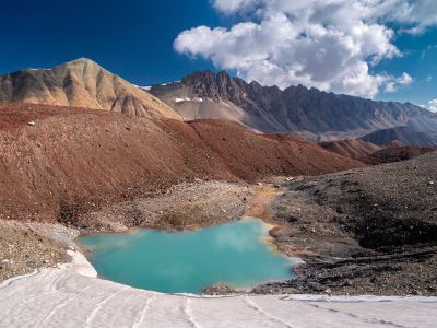Paysage incroyable au coeur du Pamir