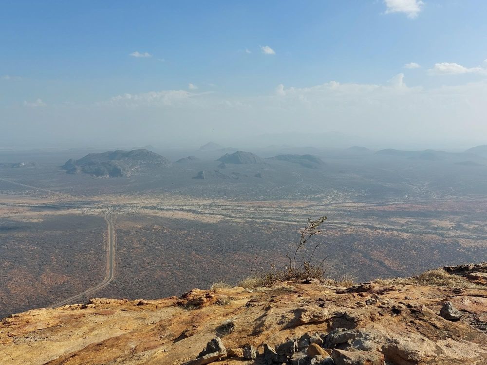 Mont Ololokwe Pays Samburu Kenya