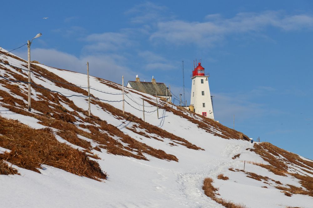 l'île d'Hornøya et son phare