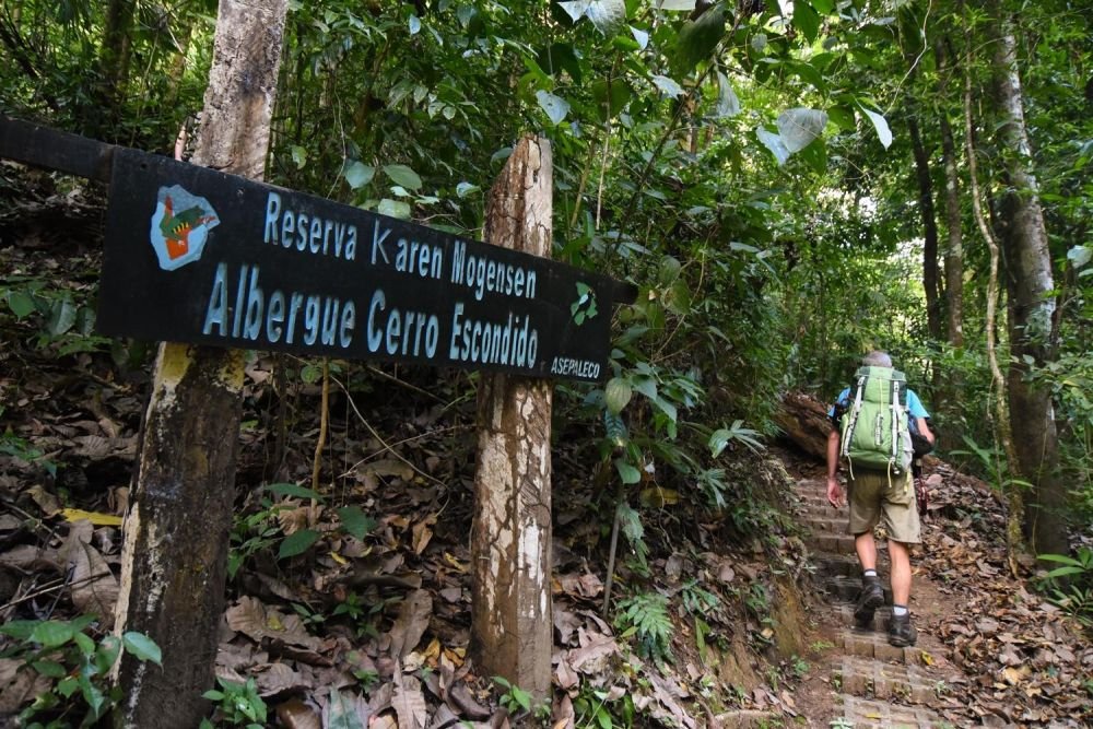 Marche vers le Cerro Escondido, ou "le mont caché". L'une des signatures Terres oubliées de ce périple!