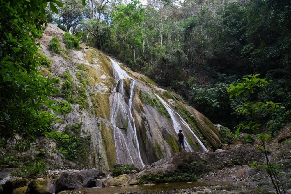 La cascade du Cerro Escondido, loin des classiques du pays