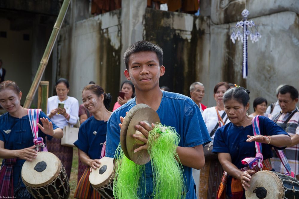 fête chez les ethnies du nord Thailande