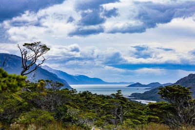 Vue sur le Détrtoit de Magellan