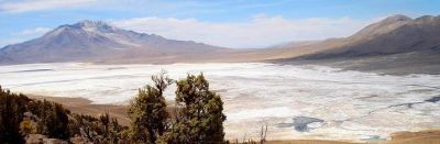 Le salar de Surire côté Chili