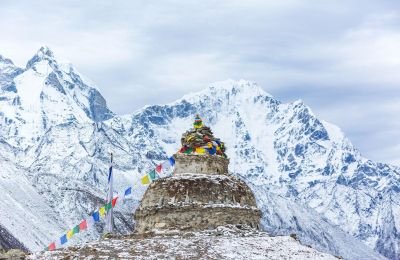 Jour 17 : Pangboche - Ama Dablam BC - Tyangboche