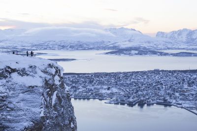 Tromso vue du Cable car