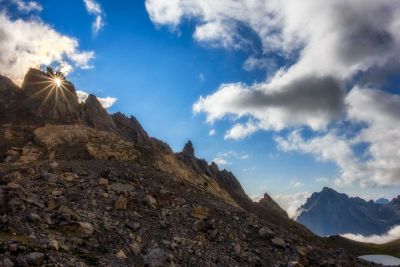Jour 5 : Réveil au bivouac puis longue et belle journée entre France et Italie ; retour au gîte