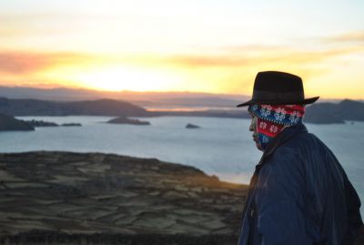 Ambiance andine sur les rives du Titicaca