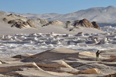 Champ de pierre ponce de Piedra Gomez
