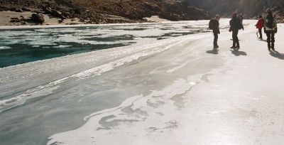 Jour 10 : Marche sur la rivière gelée avant retour à Leh