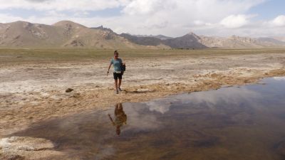 Couleurs et reflets du lac Tchatyr Kol