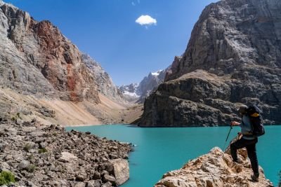 © Matthieu Reynier - Trekking  au lac Bolchoi Allo Trekking  au lac Bolchoi Allo