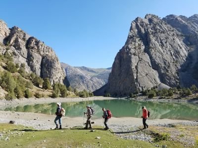 © Matthieu Libeer - Le passage au lac Tchukurak Le passage au lac Tchukurak