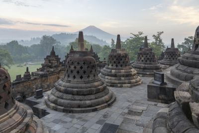 Temple de Borobudur à Java