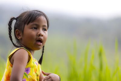Petite fille à Bali