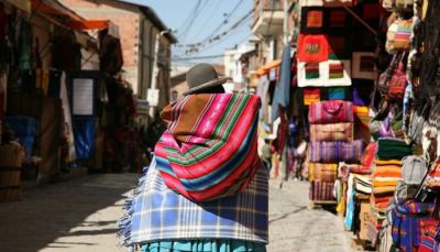 © Terres Oubliées - Au marché dans la vieille ville de La Paz Au marché dans la vieille ville de La Paz
