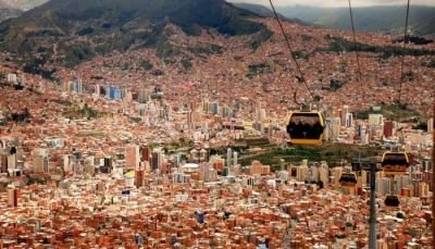 La tentaculaire ville de La Paz et son nouveau téléphérique
