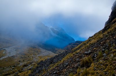 Troisième journée de trek en Cordillère Royale