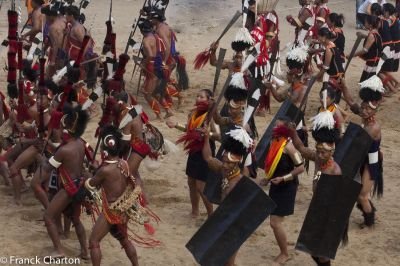 Jour 20 :  ouverture du Hornbill Festival