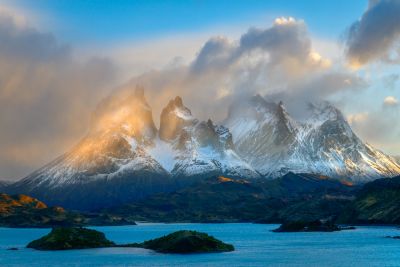 Jour 18 : Route pour le Paine, trek au pied des fameuses Torres del Paine et nuit en Refuge Jour 18 : Route pour le Paine, trek au pied des fameuses Torres del Paine et nuit en Refuge