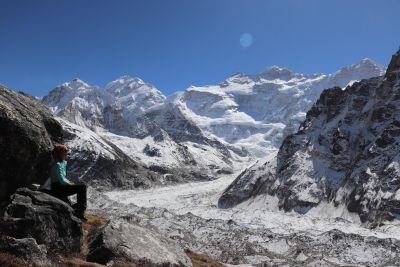 © Stéphanie Kergourlay - Jour 11. Lhonak au camp de base et retour à Lhonak (4750m) Jour 11. Lhonak au camp de base et retour à Lhonak (4750m)