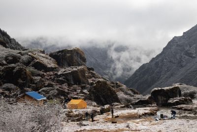 Jour 17. Olangchungola à Samjung (4020m)