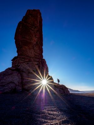 Lever de soleil aux Monjes de la Pacana