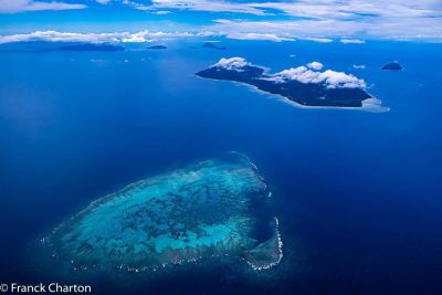 Premier "blue hole" sur l'ile d'Efate, à proximité de Port Vila